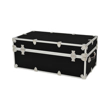 Load image into Gallery viewer, Small Leather Embossed Camp Trunk - 30" x 17" x 13"