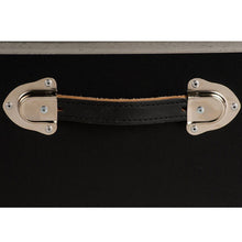 Load image into Gallery viewer, XL Leather Embossed Camp Trunk with Personalized Monogramming
