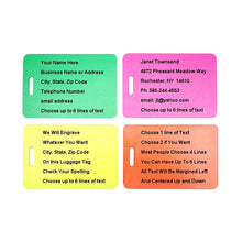 Load image into Gallery viewer, Rhino-Trunk-Luggage-Tag-Family-Picture