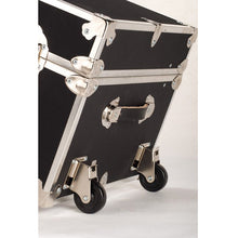 Load image into Gallery viewer, Large Leather Embossed Trunk with Personalized Monogramming